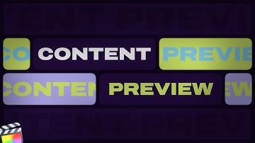 Content Preview of Bento Grids for Final Cut Pro