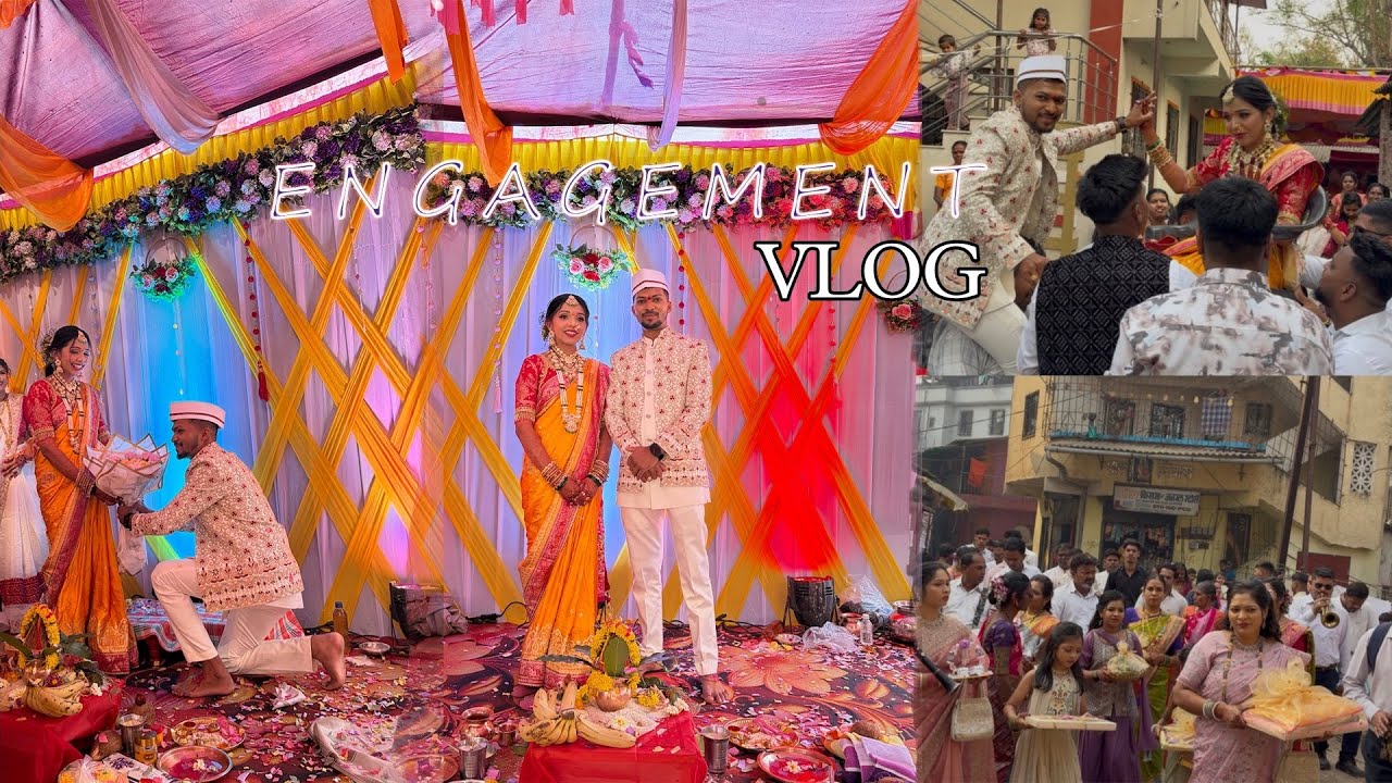 Bhau Chi Engagement Vlog ❤️💍 || Vlog No .7 📸 || 