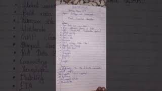 B.Sc 6th sem botany paper 2nd important questions mgkvp and other university ♥️