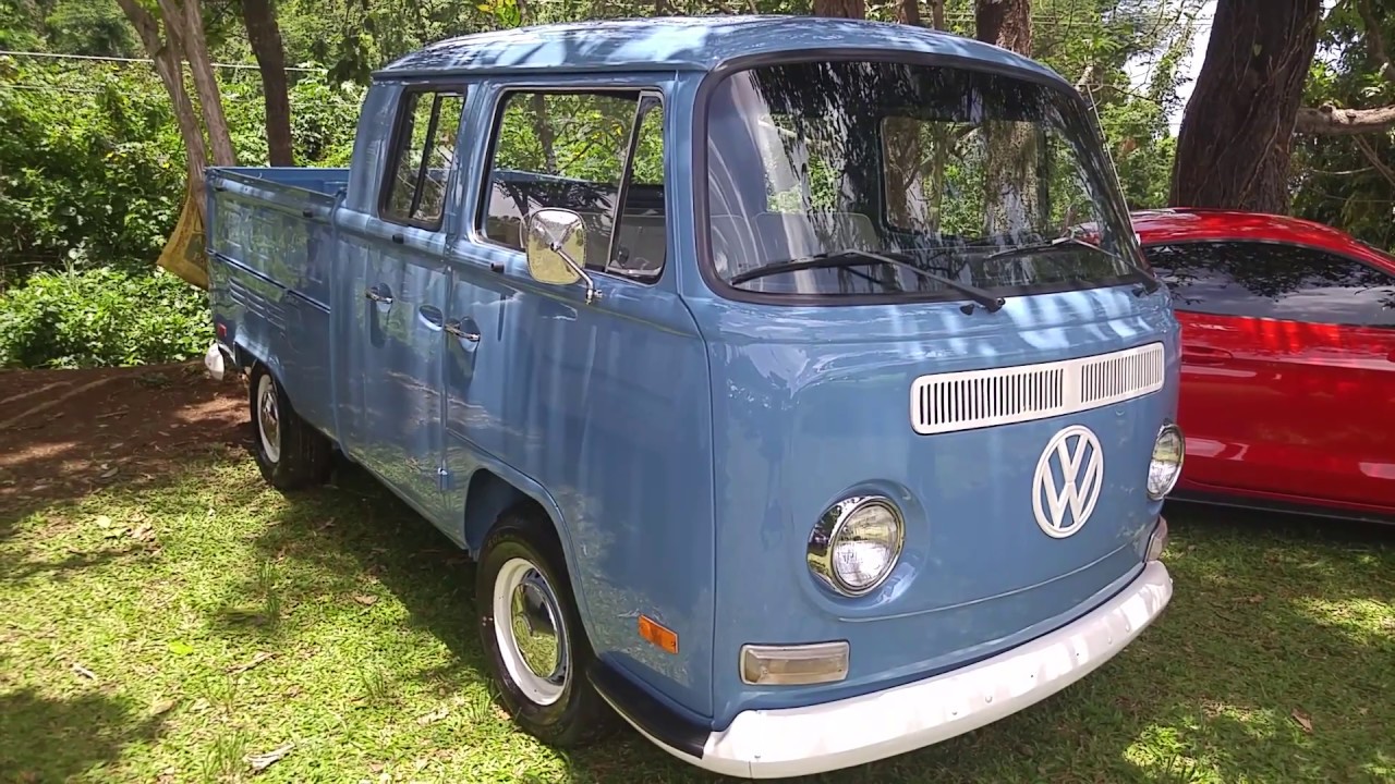 1968 Volkswagen Type 2 Crew Cab pickup - YouTube