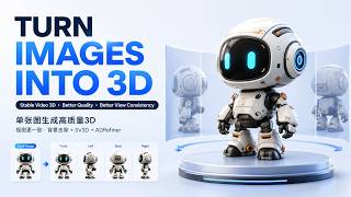 Stable Video 3D: Better Quality, Stronger View Consistency and New Image-to-3D Workflow