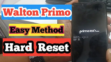 Walton Primo Rx7 Password Lock Remove Trick/How To Unlock Pattern Lock On AndroidAfter Factory Reset