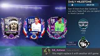 HOW TO COMPLETE 15 STARS & WHERE IS CARNIBALL VARANE IN FIFA MOBILE 21! EVENT GUIDE! FIFA MOBILE 21