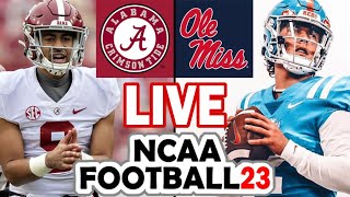 Alabama at Ole Miss - 2022 Week 11 Simulation (NCAA 14 w/ updated rosters)