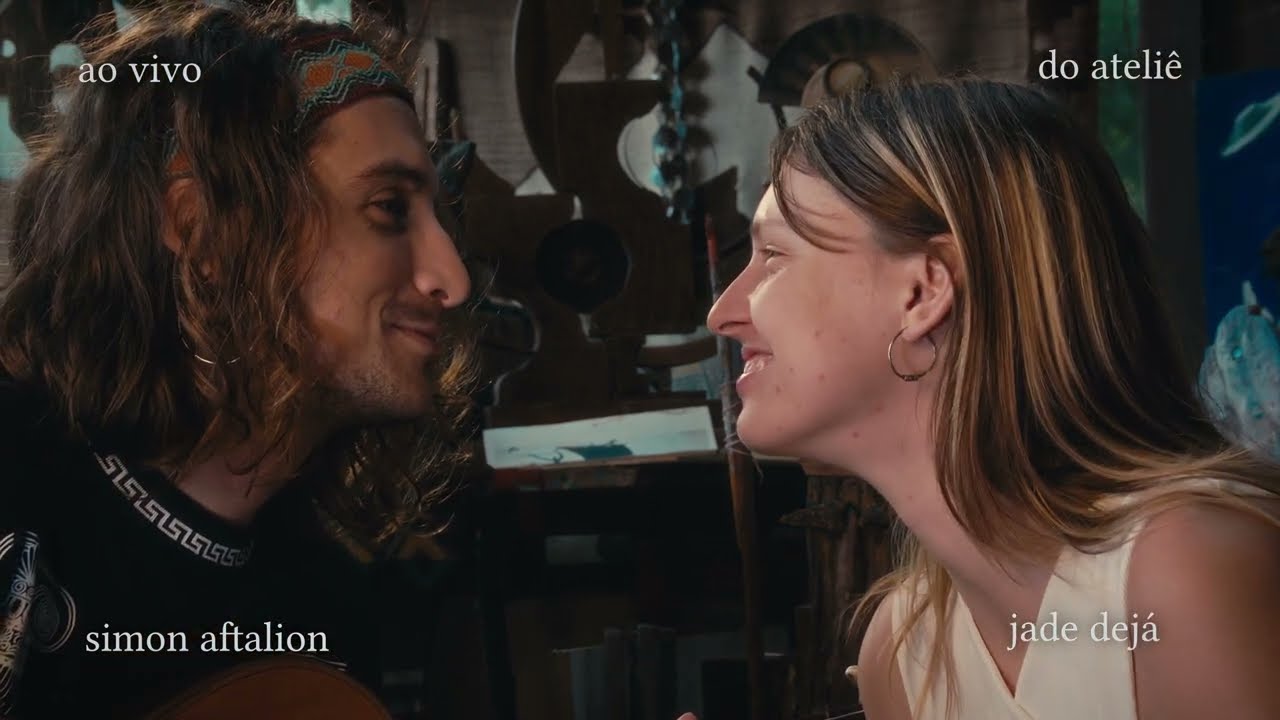 Sessões Argiréia - Jade Dejá e Simon Aftalion: ao vivo do ateliê