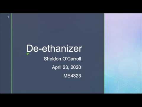 ME4323 Presentation - De-ethanizer