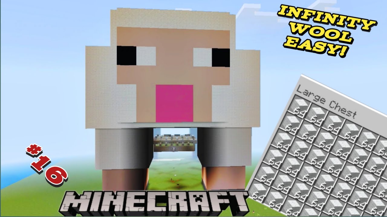 Here are some great Minecraft Wool Farm video OP Wool Farm in Minecraft!" "Automatic Wool Farm