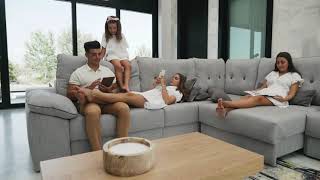 Vídeo Sofá Enzo - Sistema deslizante y arcón eléctrico