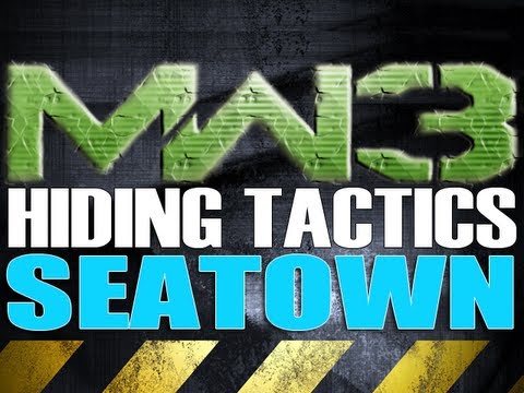 MW3 - Hiding Tactics on Seatown (Inside the Watermelon)