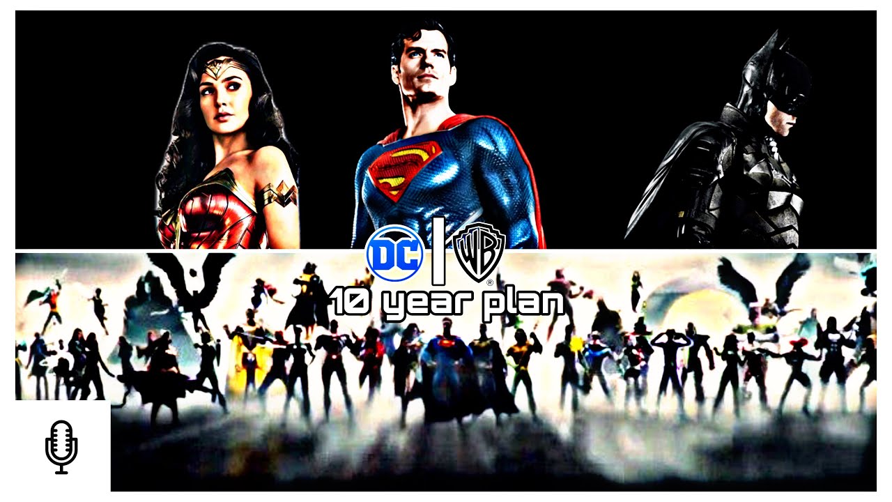 Warner Bros confirms 10 YEAR PLAN for DC films