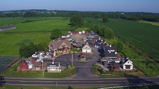 Aerial Tour of The Barn Yard’s Ellington CT Showcase Location: Sheds, Garages, Barns, Pavilions
