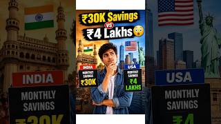Same Work... Massive Salary Gap 😱 #shorts #telugu #techcareers #salary #usa #india #job #students