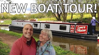 New Boat Tour  COME ONBOARD and take a look around our new Canal Narrowboat Tiny Home Episode 122