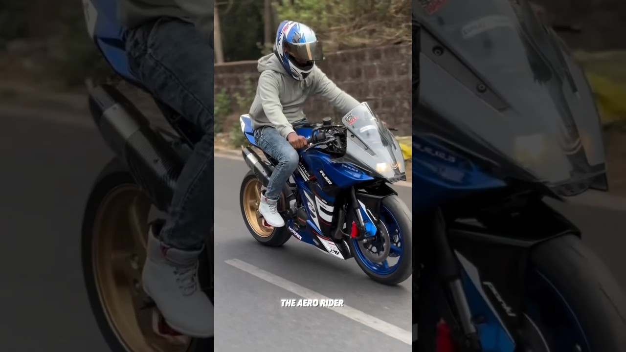 Single sided swingarm modified blue RC 390 💙💥 