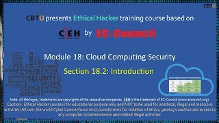 18.2 Cloud Computing Security