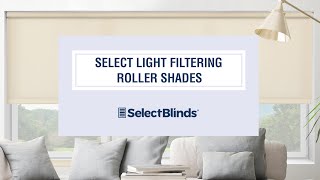 Select Light Filtering Roller Shades from SelectBlinds.com Select Light Filtering Roller Shades From Selectblinds Com