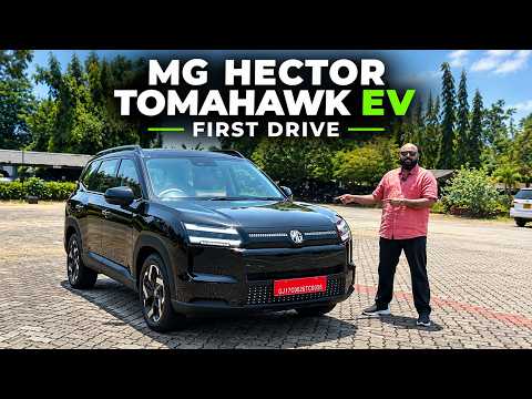 2026 MG Hector Tomahawk EV First Drive | MG’s New Electric SUV