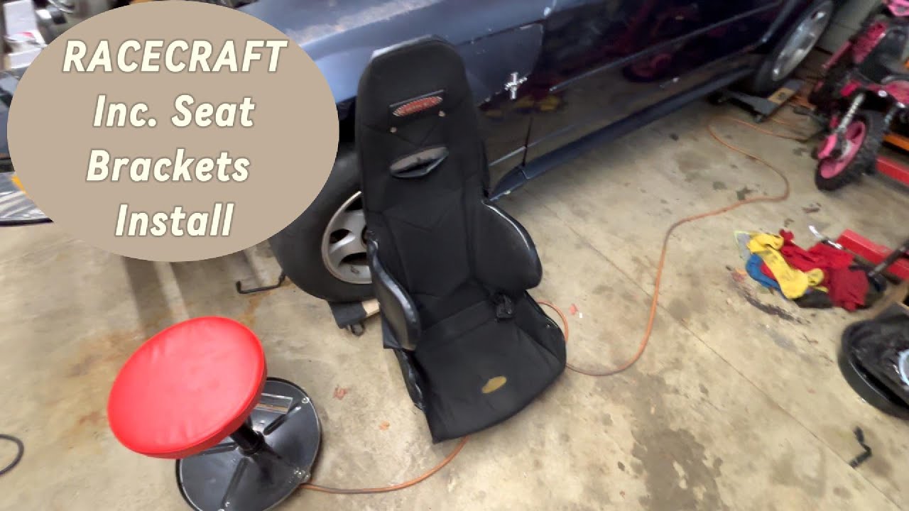 Mustang Update: Kirkey Seat install using Racecraft Inc brackets