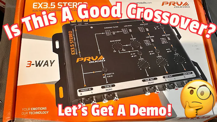 Testing the PRV EX3.5 | 3-Way Stereo Crossover Setup & Demo @PRVAudio 