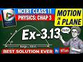 Exercise 3.13 Solution - Class 11th NCERT Physics Chapter 3 - Motion In A Plane (C.B.S.E) #ncert