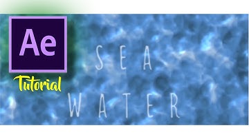 How To Make Realistic Water inside After Effects Tutorial