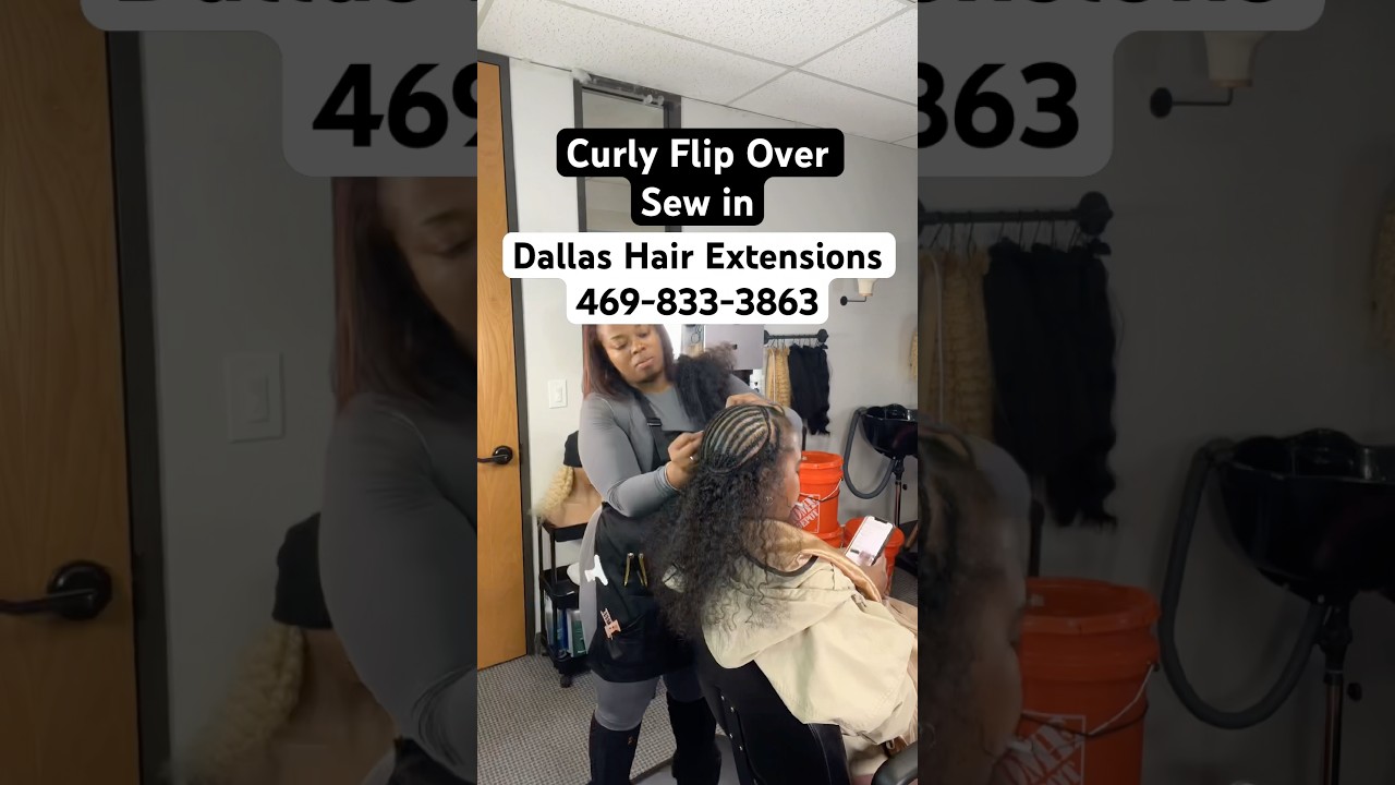 Dallas Best Flip Over Sew Ins | 469-833-3863 | Dallas Hair Extensions 