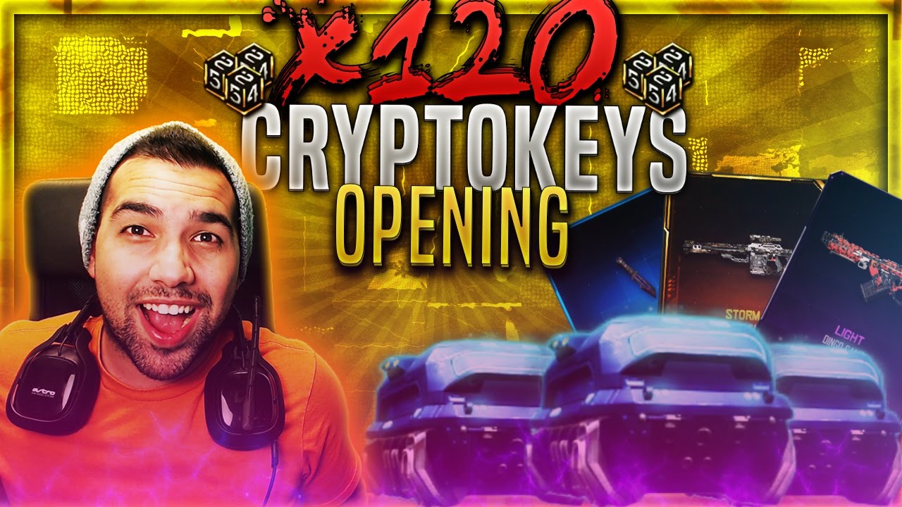 OMG! x120 CRYPTOKEYS RARE SUPPLY DROP OPENING! BO3 EPIC CAMO LEGENDARY & RARE CAMOS! + SHOWCASE