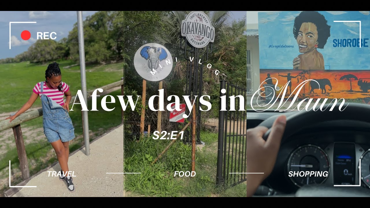 Lets go to Maun Take 2🎬🍃 | Khumo Linchwe |Botswana Youtuber