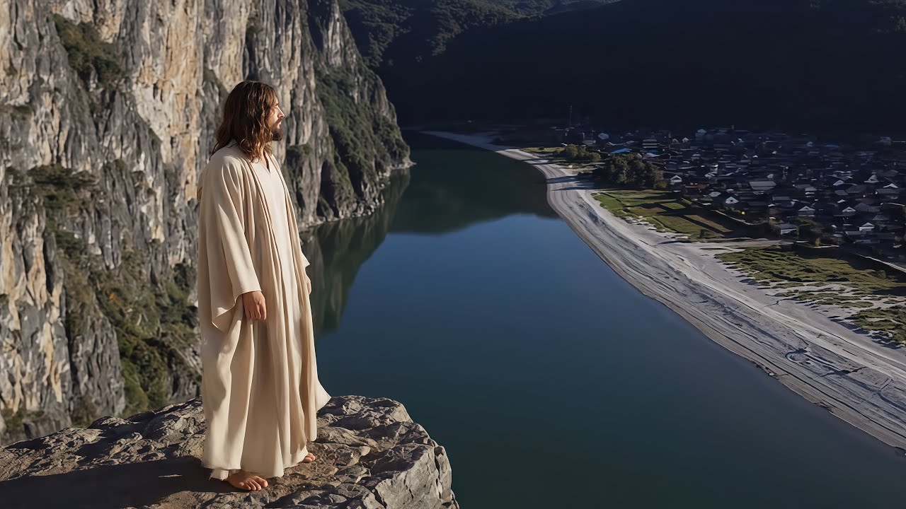 The Peaceful Life of Jesus in Hahoe Folk Village, South Korea | AI Christian Tribute