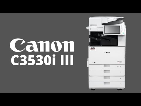 Canon imageRUNNER ADVANCE C3530i III Overview