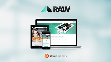 RAW WordPress Theme - Video Tutorial - How to Add a Portfolio Project