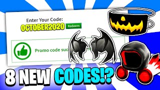 All 8 New Roblox Promo Codes On Roblox 2020? New Roblox Event Leaked October