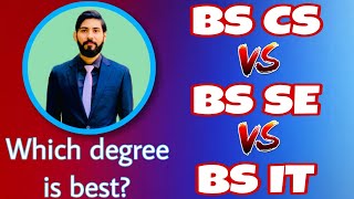 Difference between BSIT BSSE and BSCS
