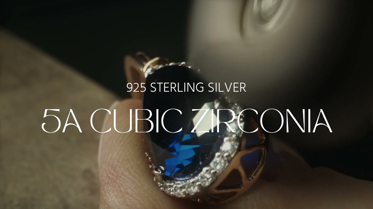 Making of 925 Sterling Silver, AAAAA Cubic Zirconia Ring
