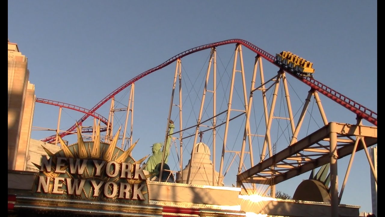 The Roller Coaster at New York-New York