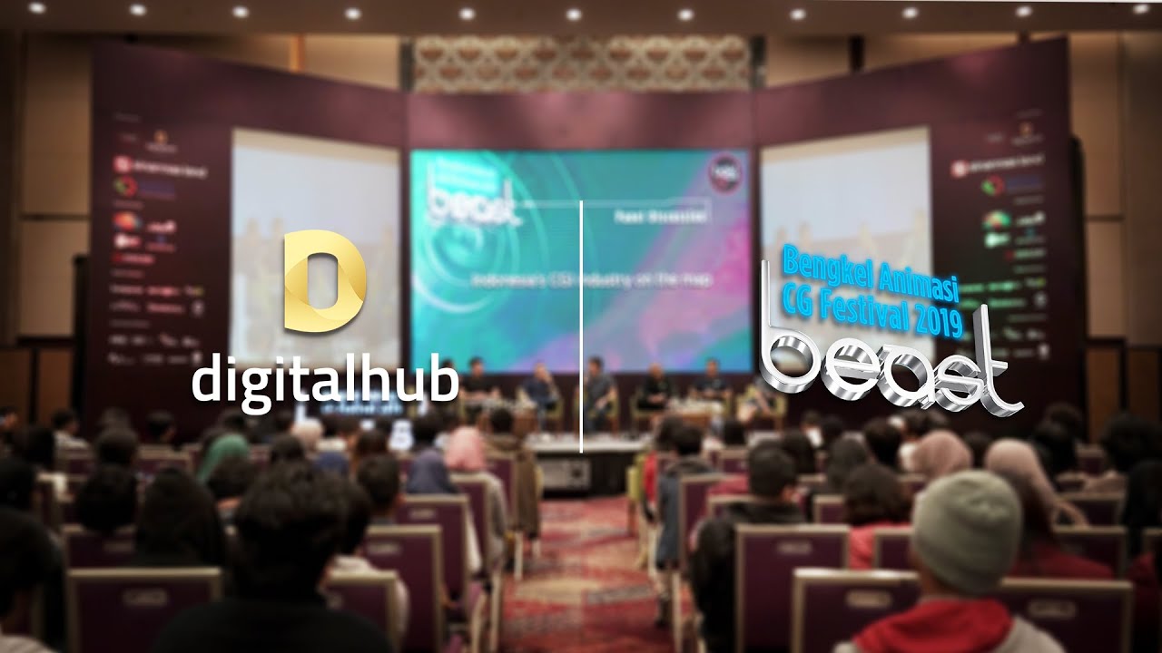 Digital Hub Event - BENGKEL ANIMASI CG FESTIVAL 2019 #BEAST2019