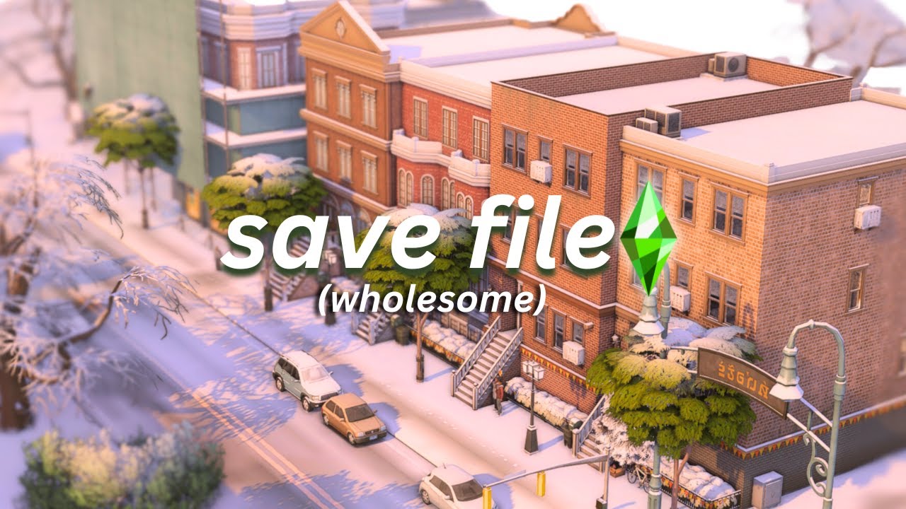 MUST HAVE SIMS 4 SAVE FILE I COULD PLAY FOR HOURS | SIMS 4 SAVE FILE ...