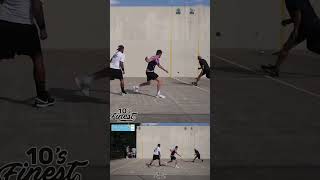 Timbo big brain line drive #handball #onewall #nychandball #tensfinest #sports