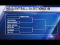 IHSAA release softball sectional pairings