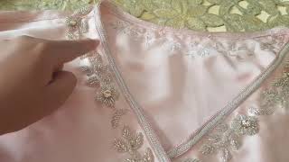 Caftan Moderne Perlage Avec Salma Salim