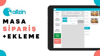 POS Sistemi Masaya Sipariş Ekleme (Adisyon Oluşturma) Nasıl Yapılır?