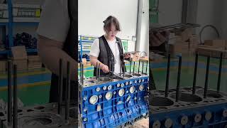Installing Cylinder Gasket On Diesel Engine!