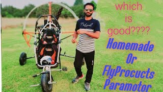 Indian Homemade paramotor vs imported paramotor || बाइक इंजन पैरामोटर vs imported || fly products