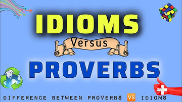 IDIOMEN versus SPREEKWOORDEN. Verschillen tussen spreekwoorden en idiomen.