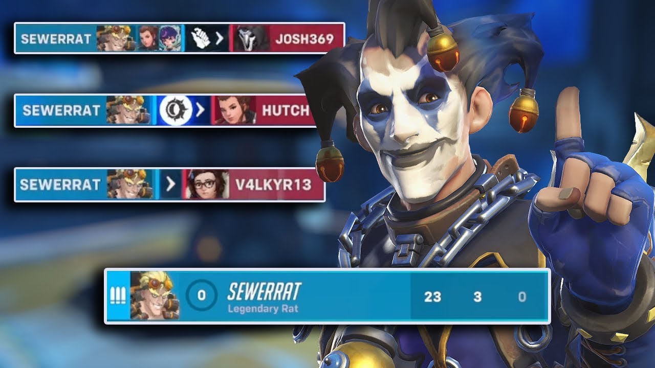 доминирование над гроссмейстерами с 0 смертями на Junkrat