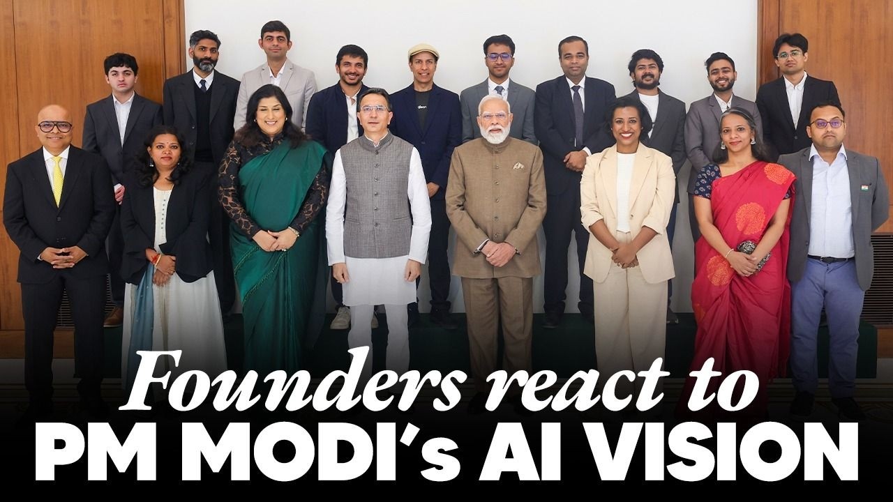 AI startup founders react after meeting PM Modi