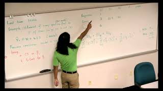 ANOVA in Linear Regression (Example)