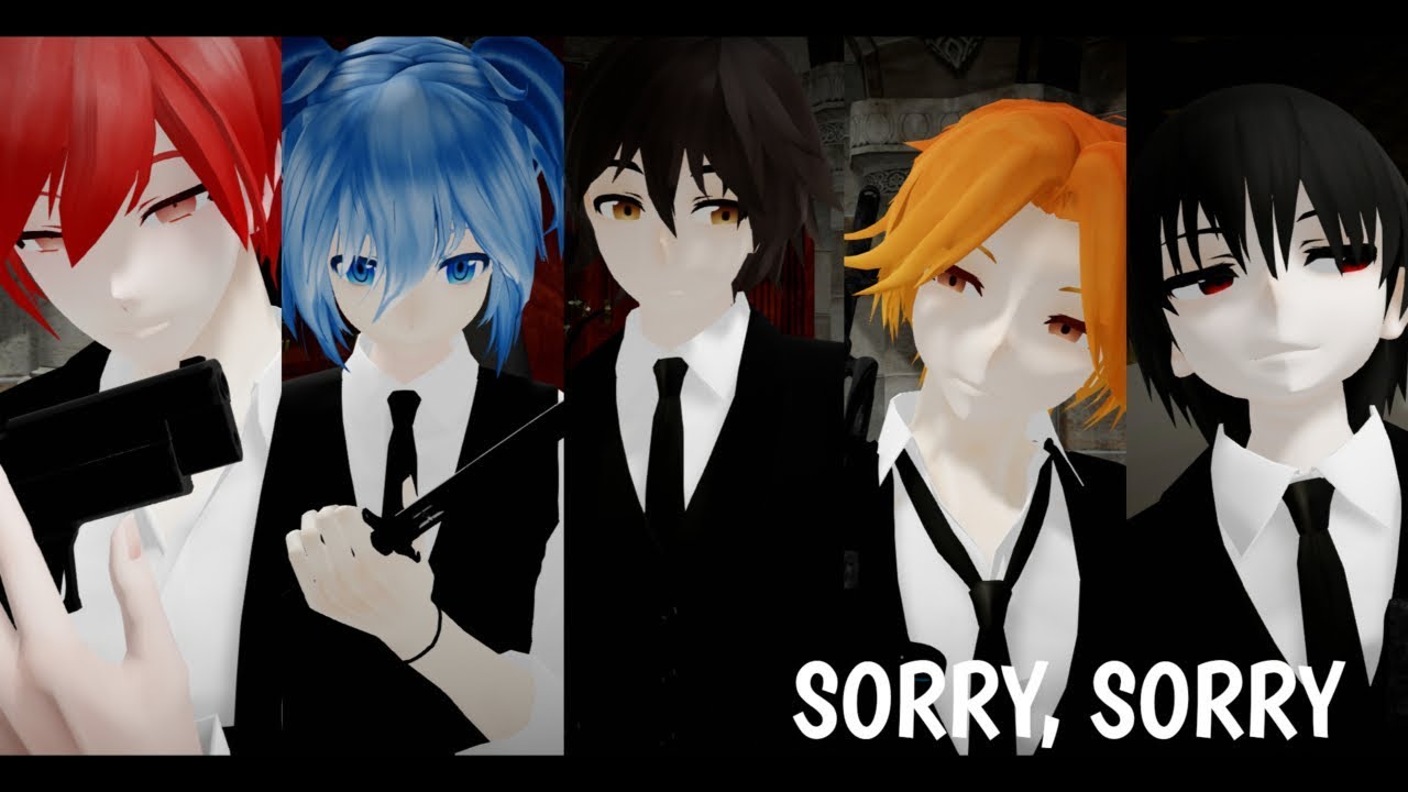 【MMD 暗殺教室】SUPER JUNIOR - SORRY, SORRY【Ansatsu Kyoushitsu / Assassination Classroom】