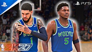 NBA 2K27 Made LaMelo Ball & Anthony Edwards an INSANE Duo 🔥