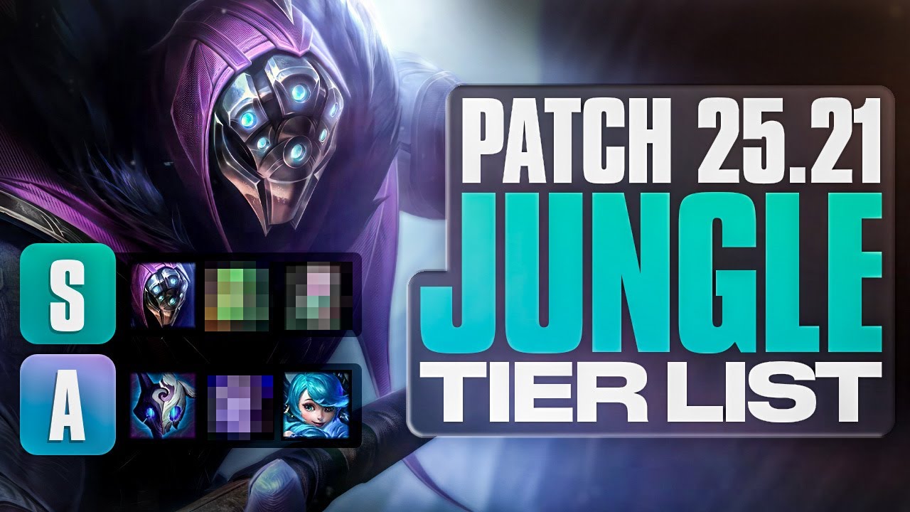 These are THE BEST Junglers This Patch | Patch 25.21 Tier List